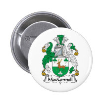 MacConnell Family Crest Button