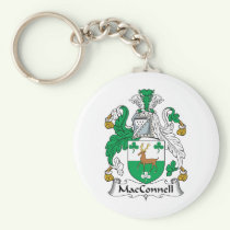 MacConnell Family Crest Keychain