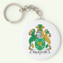 MacConville Family Crest Keychain