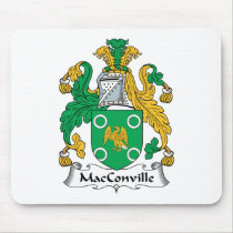 MacConville Family Crest Mousepad
