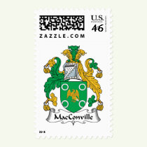 MacConville Family Crest Stamps