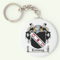 MacConway Family Crest Keychain
