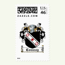 MacConway Family Crest Stamps