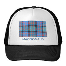 MACDONALD of GLANRANALD FAMILY TARTAN Mesh Hats