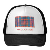 MACDONALD of STAFFA FAMILY TARTAN Mesh Hat