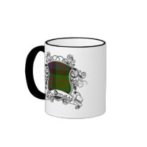 MacDonald Tartan Shield mugs