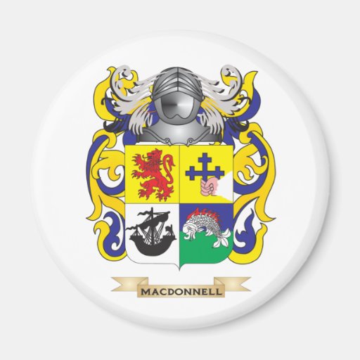 MacDonnell Coat of Arms (Family Crest) Magnets