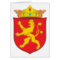 Macedonia Coat of Arms (1635) cards by FlagTshirts Macedonia Coat of Arms (1635) cards