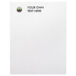 Macedonia Coat of Arms Letterhead Template