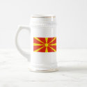 Macedonia Flag and Map Mug by FlagAndMap Macedonia Flag and Map Mug