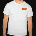 Macedonia Flag Map Basic T-Shirt