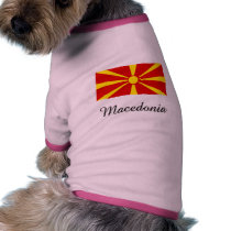 Macedonia Flag Design pet clothing by flagshirt Macedonia Flag Design pet clothing