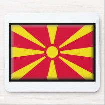 Macedonia Flag mousepads by jacinto888 Macedonia Flag mousepads