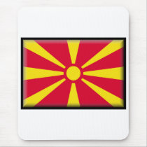 Macedonia Flag mousepads by jacinto888 Macedonia Flag mousepads
