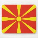 Macedonia Flag Mousepad by FlagAndMap Macedonia Flag Mousepad