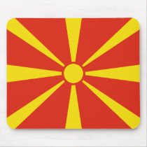 Macedonia Flag Mousepad by FlagAndMap Macedonia Flag Mousepad