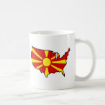 Macedonian in USA mugs