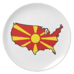 Macedonian in USA plates