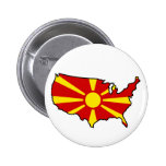 Macedonian in USA buttons
