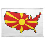 Macedonian in USA placemats