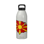 Macedonian in USA water bottles
