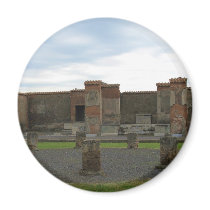 Macellum (Markets) in Ancient Pompeii magnets
