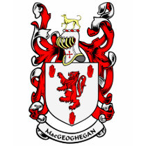 MACGEOGHEGAN Coat of Arms t-shirts