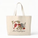 MacGeoghegan Family Crest bags