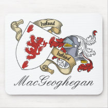 MacGeoghegan Family Crest mousepads