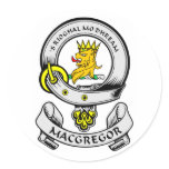 MACGREGOR Coat of Arms Sticker