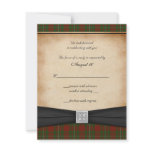 MacGregor of Cardney Wedding Reply Card