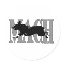 MACH  ACD ROUND STICKERS