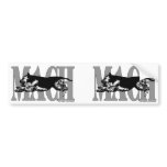MACH Airedale Bumper Sticker