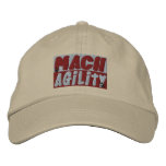 MACH Dog Agility Embroidered Hat