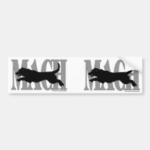 MACH Flatcoat Bumper Sticker