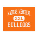 Machias Memorial - Bulldogs - High - Machias Maine postcards by customteamsportswear Machias Memorial - Bulldogs - High - Machias Maine postcards