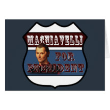 Machiavelli Greeting Cards