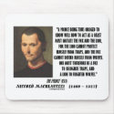 Machiavelli Prince Imitate Fox and the Lion Quote mousepads by unfinishedpolis Machiavelli Prince Imitate Fox and the Lion Quote mousepads