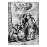 'Machina Coelestis' by Johannes Hevelius, Greeting Card