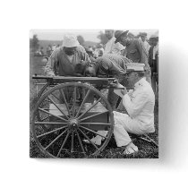 Machine Gun, 1917 Pinback Buttons