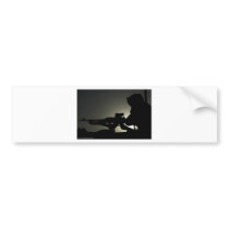 MACHINE GUN BUMPER STICKERS
