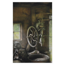 Machine Shop - An old drill press Custom Stationery