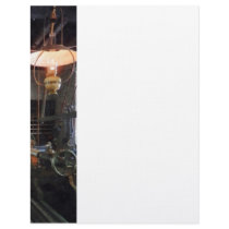 Machine Shop With Lantern Customized Letterhead
