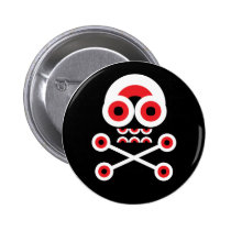 Machine Skull button buttons