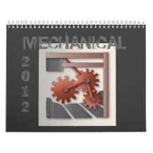 Machines Wall Calendar