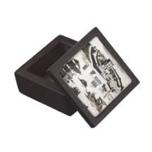 Machines of War and Castle Diagram Premium Trinket Boxes