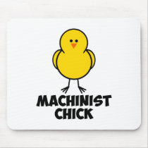 Machinist Chick mousepads
