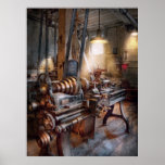 Machinist - Fire Department Lathe Print