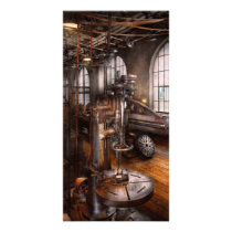 Machinist - Industrial Drill Press Personalized Photo Card