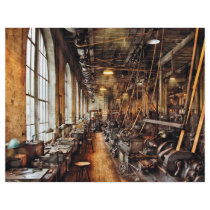 Machinist - Machine Shop Circa 1900's Custom Letterhead
